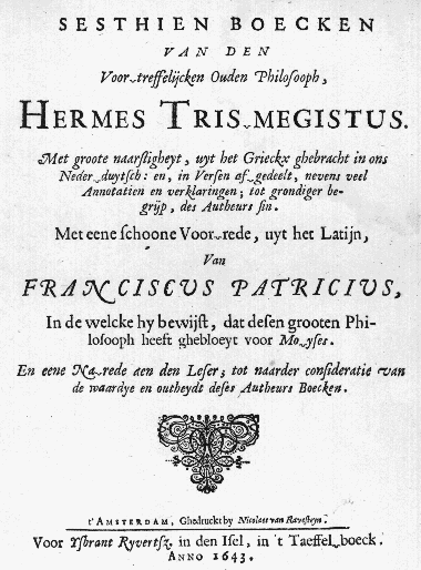 Corpus_Hermeticum_1643_in_het_Nederlands